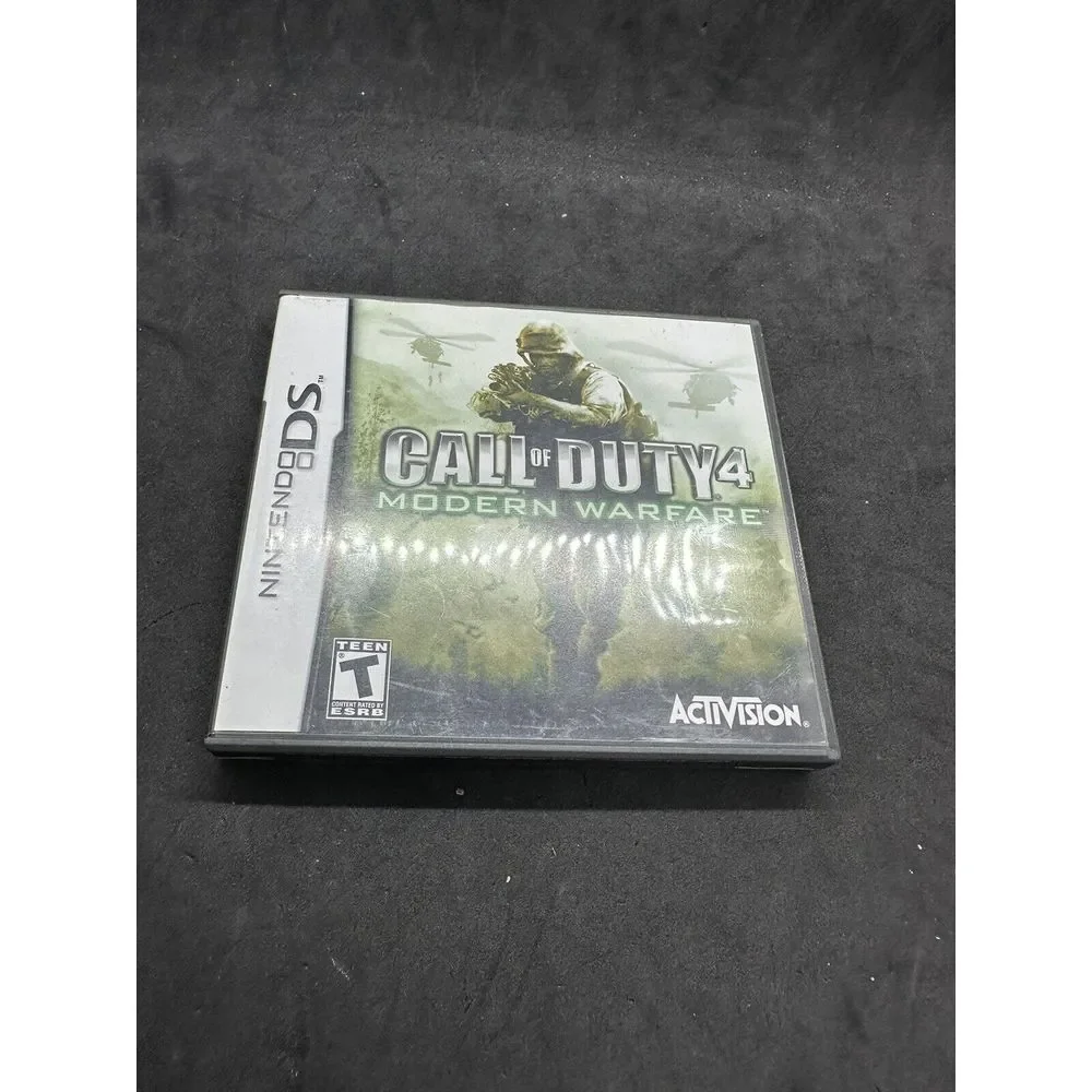 Call of Duty 4: Modern Warfare (Nintendo DS, 2007) Manual‎ Included